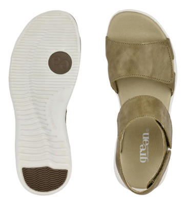 Green Comfort Leaf Lucy Sandal Olive 422004Q30