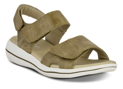 Green Comfort Leaf Lucy Sandal Olive 422004Q30