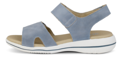 Green Comfort Leaf Lucy Sandal Blå 422004Q30