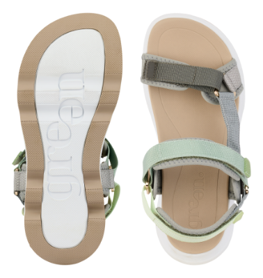 Green Comfort Venice Vaia Sandal Sage 422045Q62