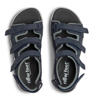 New Feet Damesandal Blå 221-22-1541