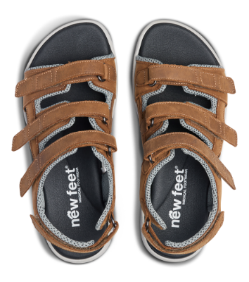 New Feet Sandal Brun 221-22-333