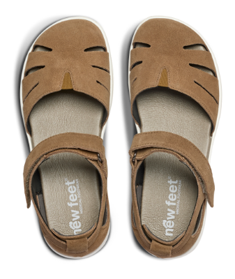 New Feet Sandalsko Brun 251-17-1733