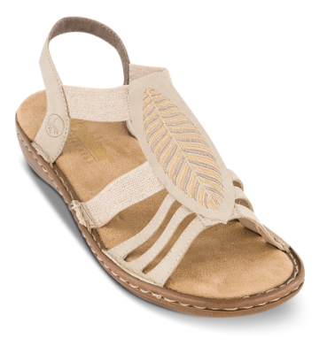 Rieker Sandal Beige 608C0-62