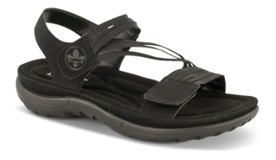 Rieker Sandal Sort 64870-02