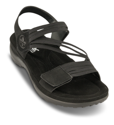 Rieker Sandal Sort 64870-02