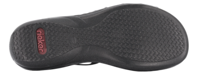 Rieker Damesandal Sort 60809-00