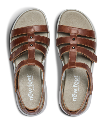 New Feet Sandal Brun 261-34-134