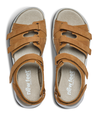 New Feet Sandal Brun 261-35-1533