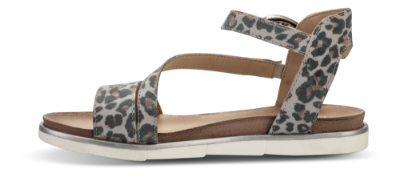B&CO damesandal grå
