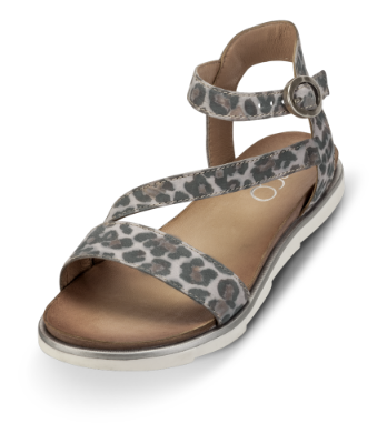 B&CO damesandal grå