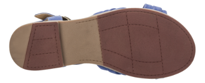 B&CO damesandal koboltblå
