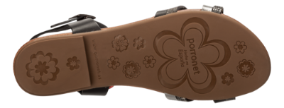 B&CO damesandal sort multi