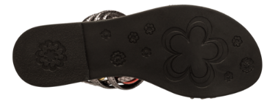 B&CO damesandal antikksølv