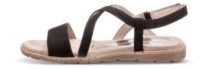 Tamaris damesandal sort 1-1-28131-22