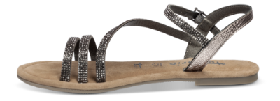 Tamaris damesandal sølvgrå 1-1-28113-22