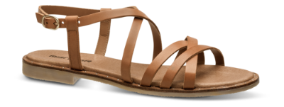 Mentor damesandal lysebrun W7933/34
