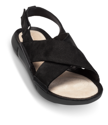 Clarks damesandal sort Tri Chloe