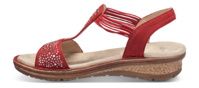 Ara damesandal rød 12-37205-78