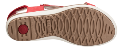 Nordic Softness damesandal røt