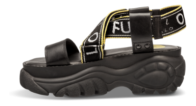Buffalo damesandal sort BO