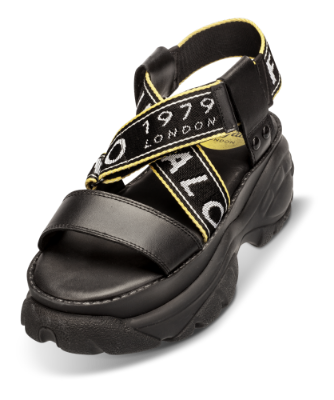 Buffalo damesandal sort BO