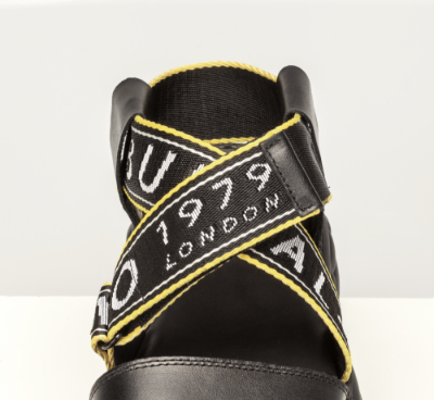 Buffalo damesandal sort BO