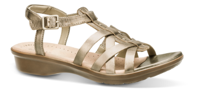 Joseph Banks Retningslinier kuffert Clarks dame sandal sølv 26140740 | Skoringen