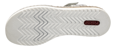 Rieker damesandal metallic 67969-80