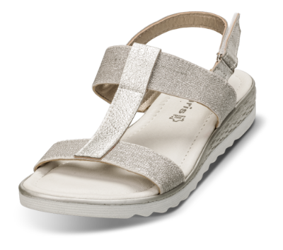 Tamaris damesandal sølv 1-1-28241-22
