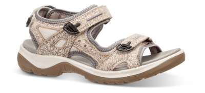 ECCO damesandal beige/blå 069563 OFFROAD