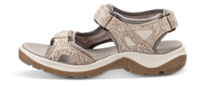 ECCO damesandal beige/blå 069563 OFFROAD