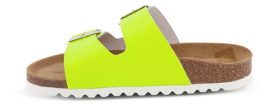 B&CO damesandal neongul
