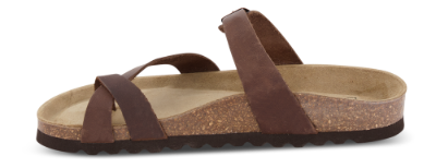 B&CO damesandal brun