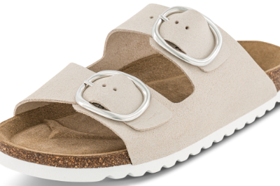 B&CO damesandal slip-in beige 4411100380