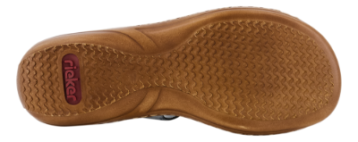Rieker Damesandal Blå 60888-12