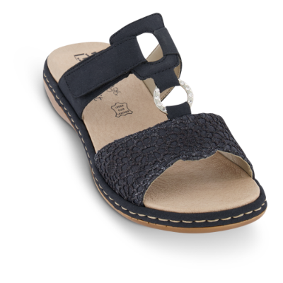Rieker Damesandal Blå 65943-15