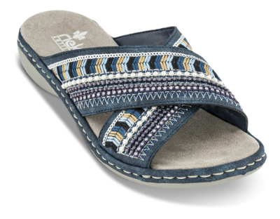 Rieker Damesandal Blå 659R4-14