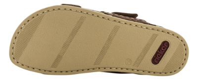 Rieker Damesandal Brun 68251-22
