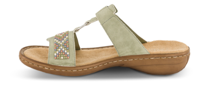 Rieker Damesandal Grønn 60820-52