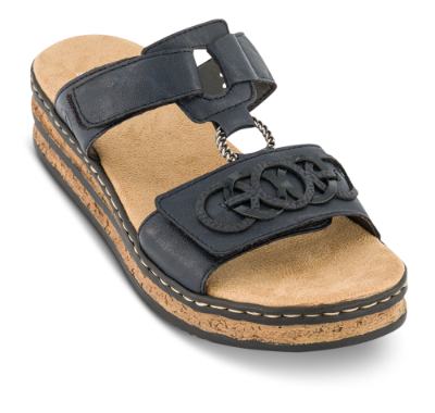 Rieker Damesandal Blå 62936-14
