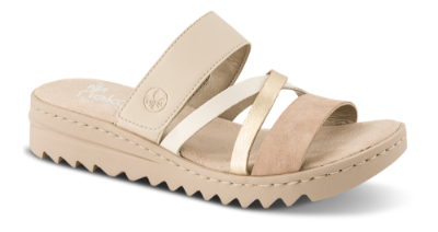 Rieker Damesandal Beige V4652-90