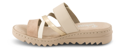 Rieker Damesandal Beige V4652-90