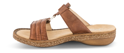 Rieker Damesandal Brun 62886-25