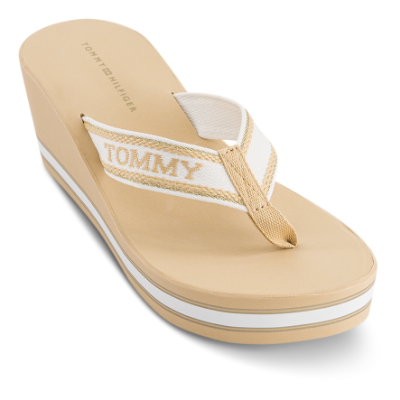 Tommy Hilfiger Damesandal Beige FW0FW07903ACR