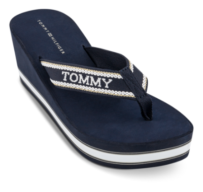 Tommy Hilfiger Damesandal Blå FW0FW07903DW6