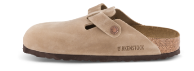 Birkenstock Boston med Narrow Soft fodseng Oil-læder Tabacco