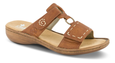 Rieker Damesandal Brun 60822-24