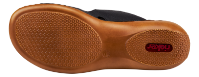 Rieker Damesandal Sort 65958-00