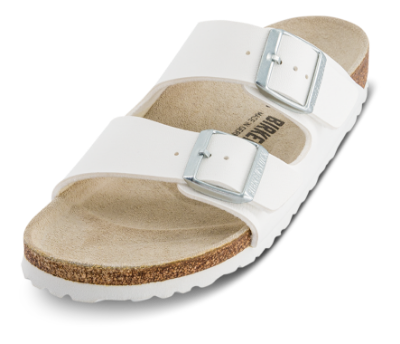 Birkenstock Damesandal Hvit 552683